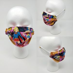 New Supergirl Wonder Woman handmade mask